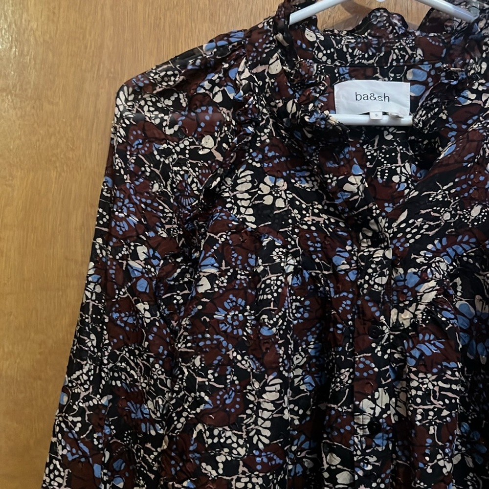 Bash Brown Based Pullover. Has Flecks In Black Bl… - image 5